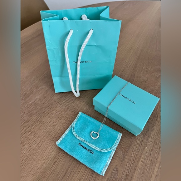 Tiffany & Co. Open Heart Pendant - Picture 2 of 6